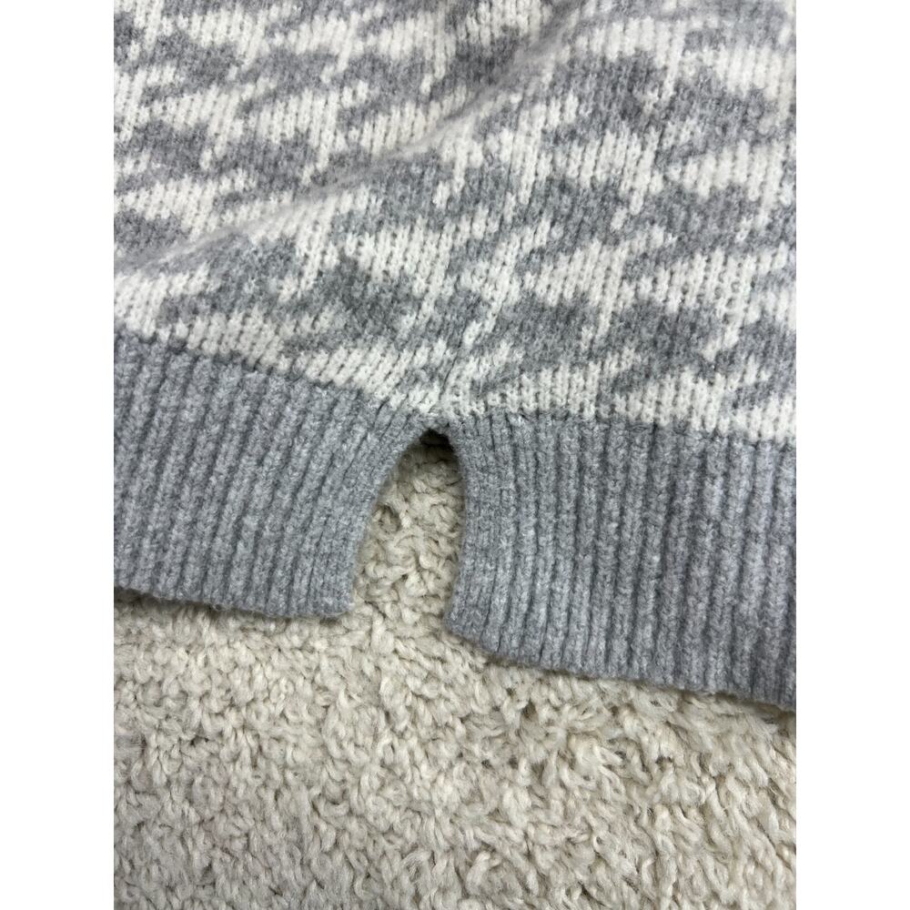 Abercrombie & Fitch Sweater‎ Vest Womens XS Gray V Neck Knit Academia Preppy - Picture 6 of 8